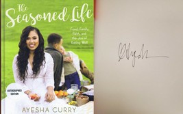 Ayesha Curry Signed 2016 The Seasoned Life Hardcover Cookbook 1st Ed Steph Wife - £23.73 GBP