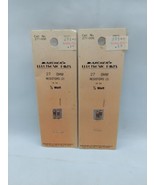 2 Pack Of ARCHER Radio Shack 271-006 27 OHM Resistors (2) 1/2 Watt  - $12.14 CAD