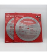 Lot of 2 Craftsman Saw Blade 10&quot; 180T 254mm Plywood OSB CMAS210180, Sealed - $40.34 CAD