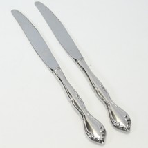 Oneida Cantata Dinner Knives 9&quot; Stainless Lot of 2 - £7.73 GBP