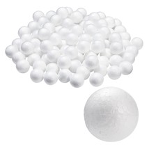 100 Pack 1-Inch Polystyrene Mini Foam Balls For Kids Arts And Crafts - £14.36 GBP