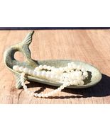 Cast Iron Rustic Verdigris Sperm Whale Trinket Coins Jewelry Tray Dish D... - $401.77 MXN