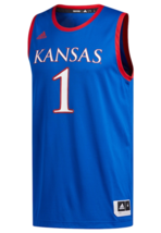 Kansas Jayhawks Basketball Jersey Adult Xl - 2XL- $80 Retail ADIDAS-NWT - £35.43 GBP