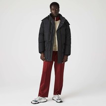 Lacoste Mens, Detachable Hood Long Puffer Coat Water Repellent - $189.00