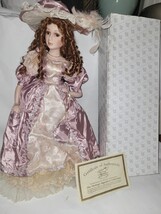 Heritage Signature Collection 12432  Camille Porcelain Doll  Victorian Dress 24&quot; - £27.09 GBP