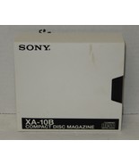 Sony 10 Disc Compact Disc Magazine XA-10B CD Automatic Changer Black - $498.64 MXN