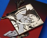 Persona 5 Royal Futaba Sakura Oracle White Gold Emblem Enamel Pin Figure - £8.55 GBP