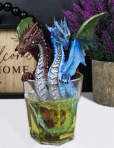 Drunken Spirit Cocktail Drink Gin And Tonic Dragon In Glass Shooter Figu... - $54.99