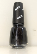China Glaze Nail Polish Color Lacquer with Hardeners, Evil Queen Matte 0... - $9.90