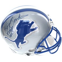 Barry Sanders Autographed Detroit Lions Full Size Inscribed Helmet JSA S... - $1,299.95