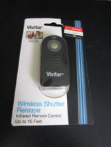 Vivitar Wireless Shutter Release Remote Control for Canon - Brand New!!! - £9.29 GBP