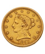 1853 Or Liberty Quarts Aigle En Au État Beau Début US Or Pièce de Monnaie - €720,70 EUR