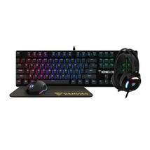 Gamdias 4-IN-1 , Gaming Keyboard and Headset with Mouse and Extended Mouse Pad,. - $88.90