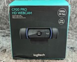 Logitech HD Pro Webcam C920, 1080p Widescreen Video Calling and Recordin... - $32.99