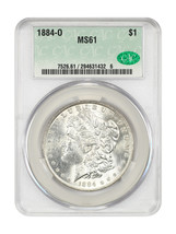 1884-O $1 CACG MS61 - $86.57
