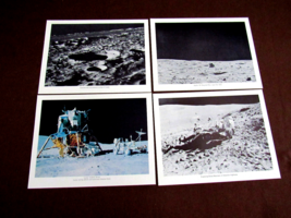 JOHN YOUNG KEN MATTINGLY CHARLES DUKE NASA APOLLO 16 VINTAGE LITHO PHOTO... - $98.99