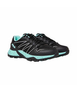 Fila Quadrix Ladies' Size 9, Trail Shoe Sneaker, Black - Aqua, Customer Return - $27.99