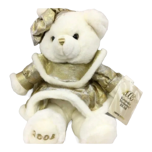 Dan Dee 2003 Christmas Bear White Gold Keepsake Memories Limited Edition... - £22.46 GBP