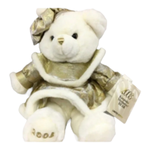 Dan Dee 2003 Christmas Bear White Gold Keepsake Memories Limited Edition... - £21.01 GBP