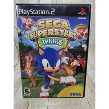 Sega Superstars Tennis (Sony PlayStation 2 PS2, 2008) Complete W/ Manual - $13.04