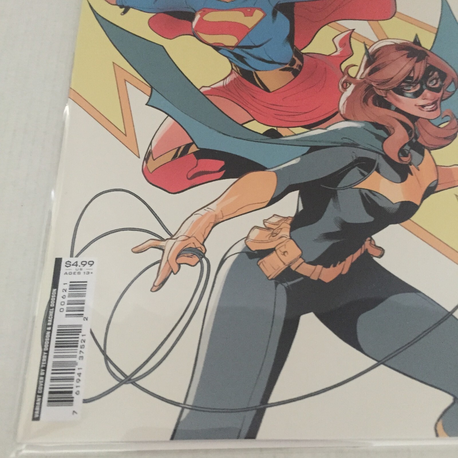 2022 DC Comics Batman/Superman Worlds Finest Dodson Supergirl & Batgirl Variant Item image 4