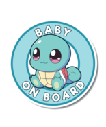 Baby On Board Kanto Water Starter Sticker - $8.99