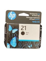 HP 21 Black Ink Printer Cartridge Brand New Sealed Exp. 6/25 - $19.64