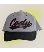 New Cody Wyoming USA Strapback Baseball Cap One Size Cowboys Rodeo Gray ... - €12,24 EUR
