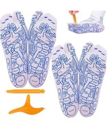 SOFTNLUX Foot Reflexology Sock Set with Massage Tool, Acupressure Reflex... - $13.22 CAD