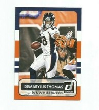 Demaryius Thomas (Denver Broncos) 2015 Panini Donruss Card #69 - £3.92 GBP