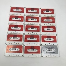 Rock &#39;n&#39; Roll Jukebox Superstars Lot of 15 Cassettes, 1989, no cases - £13.11 GBP