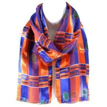 Florida Gators 13-by-56 inch Orange and Blue Ladies Scarf NEW - £8.35 GBP