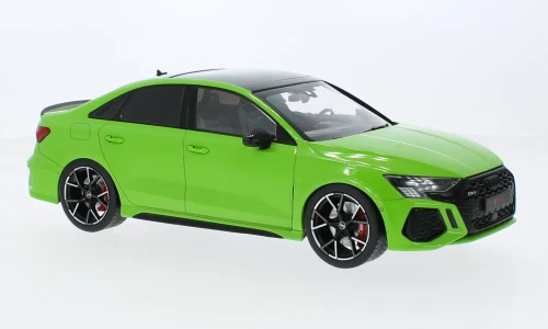 MCG Audi RS3 Limousine Light Green 2022 1:18 Model Car - $109.99