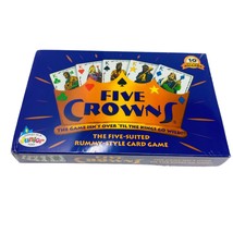 New SEALED Set Enterprises Five Crowns Five Suited Rummy Style Card Game - $4.94
