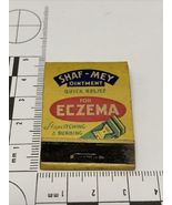 Rare Front Strike Matchbook Shad-Mey Ointment For Eczema Relief offer inside gmg - $11.88