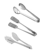 Stainless Steel Salad Tongs BBQ Kitchen Cooking Food Serving for Chapati... - $548.53 MXN