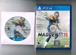 Madden NFL 15 PS4 Game PlayStation 4 Disc and Case - $14.57