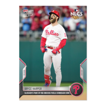 2022 Topps Now #1118 Bryce Harper Nlcs Rbi Comeback Win! Philadelphia Phillies - £6.19 GBP