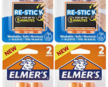 Lot of 8 Elmer’s Re-Stick School Glue Sticks Washable Nontoxic , 0.28-Ou... - £3.93 GBP