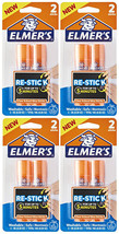 Lot of 8 Elmer’s Re-Stick School Glue Sticks Washable Nontoxic , 0.28-Ounces - £3.73 GBP