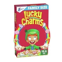General Mills Family Size Lucky Charms Cereal - 18.6oz - £31.31 GBP