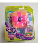 Polly Pocket Hidden Hideouts 1 Micro Lila Dino Discovery Compact Orange ... - $21.86 CAD