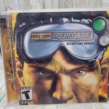 Command &amp; Conquer Renegade PC Game PC 2002  2 Disk Set with Manual - $7.71