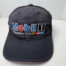 Mobil 1 NASCAR Hat Official Motor Oil Racing Cap Pegasus Logo Black - $24.99