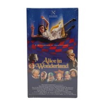 Alice In Wonderland VHS Tape 1999 New Sealed Hallmark Entertainment Jim ... - £6.18 GBP