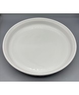 Corning Ware French White Ribbed Round 10” Casserole Dish Pie Pan F3B - $242.96 MXN