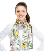 Lightweight Tropical Leaves Monkey Animal Zoo Theme Silk Feeling Fashion... - $9.99