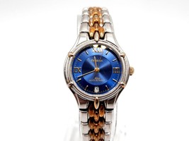 Womens Armitron Now Watch New Battery Blue Dial Two-Tone - £15.94 GBP