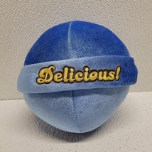 Candy Crush 2014 Commonwealth Blue &quot;Delicious&quot; Candy Plush Ball With Sou... - £32.75 GBP