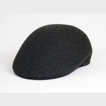 Men Fashion Classic Flannel Wool Ascot Ivy Hat Bruno Capelo Tyson TY108 Charcoal image 5